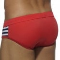 Addicted Sailor Colored Swim Brief - Red