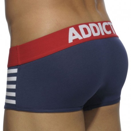 Addicted Sailor Stripes Boxer - Navy