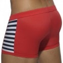 Addicted Sailor Colored Swim Boxer - Red