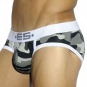 ES Collection Camouflage Basic Brief - Grey