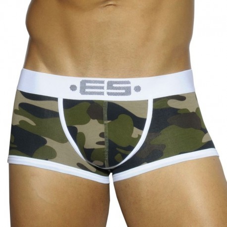  Military Army Camouflage Men's Boxer Briefs Green Hunting Camo  Underwear Short Pants Underpants S: Clothing, Shoes & Jewelry