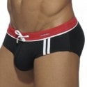 Addicted Sport Detail Binding Swim Brief - Black