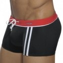 Addicted Sport Detail Binding Swim Trunks - Black