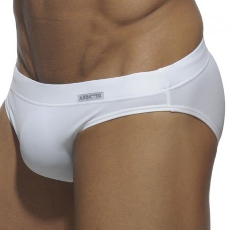 White Men's Swimwear