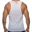 Addicted AD Rainbow Tank Top - White