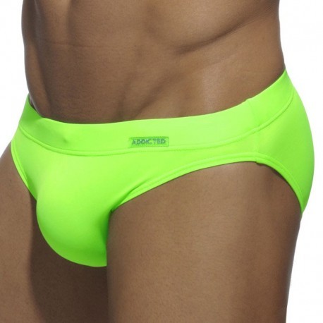 Men's Blade Green Swim Briefs, Underwear & Beachwear