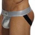 Addicted Metallic Jock Strap - Silver