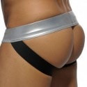 Addicted Metallic Jock Strap - Silver