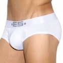 ES Collection Basic Cotton Brief - White