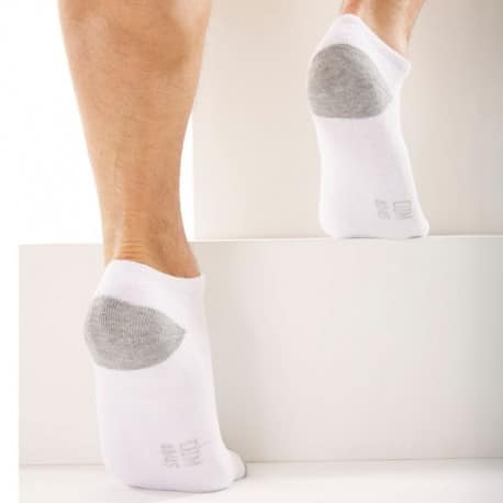 DIM 3-Pack Sports Bobby Socks - White