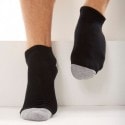 DIM 3-Pack Sports Bobby Socks - Black