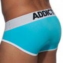 Addicted Slip Swimderwear Push Up Turquoise - Blanc