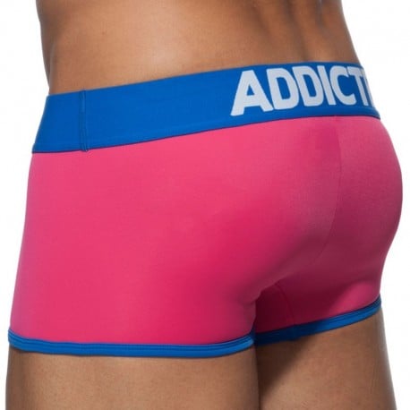 Addicted Shorty Swimderwear Push Up Fuchsia - Bleu