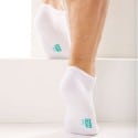 DIM 3-Pack Invisible Socks - White