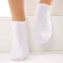 DIM 3-Pack Invisible Socks - White