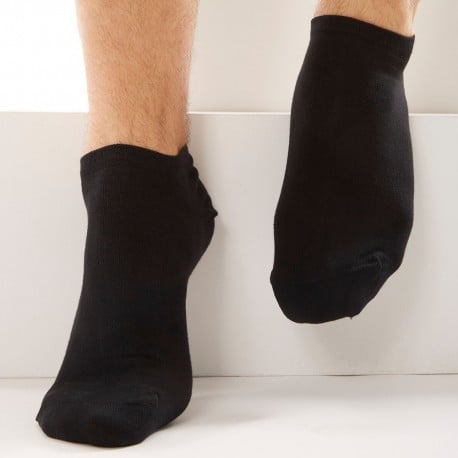 DIM 3-Pack Invisible Socks - Black