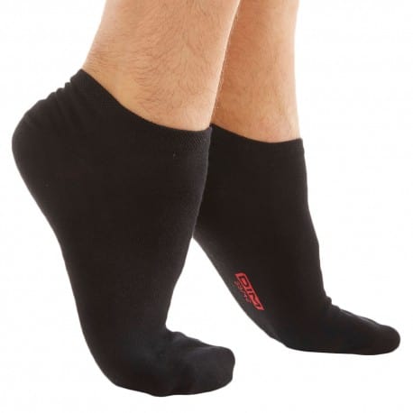 DIM 3-Pack Invisible Socks - Black