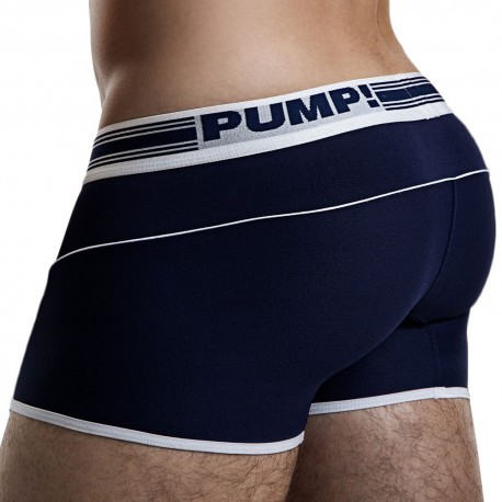 PUMP!Navy Free-fit Boxer - S at  Men's Clothing store