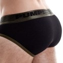 Pump! Ribbed Brief - Military Green