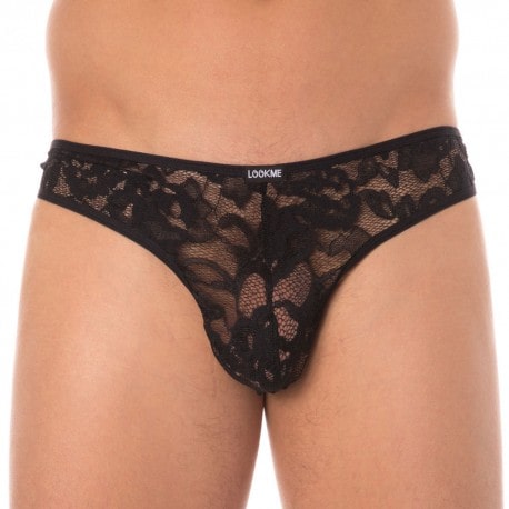 Lookme Sensuality Thong - Black