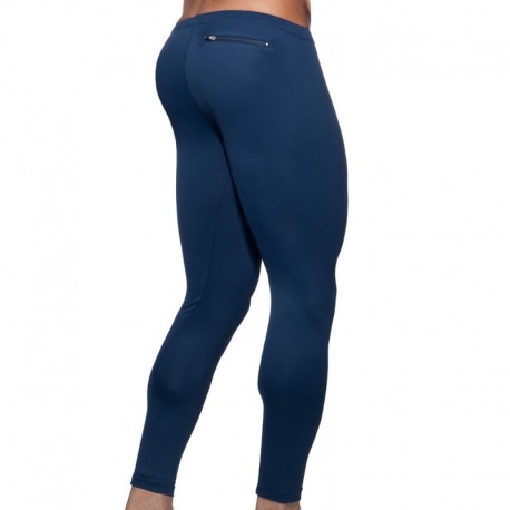 Addicted Running Tights - Navy