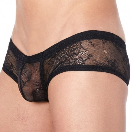 Doreanse Sexy Lace Boxer - Black