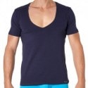 Doreanse Essential V-Neck T-Shirt - Navy