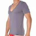 Doreanse Essential V-Neck T-Shirt - Grey