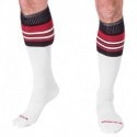 Barcode Chaussettes Football - Blanc - Rouge - Noir