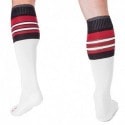 Barcode Chaussettes Football - Blanc - Rouge - Noir