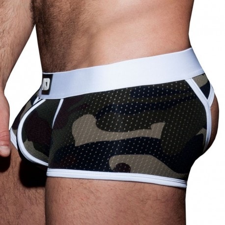 AD Fetish Camo Stripe Fetish Boxer - White