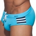 Addicted Sailor Colored Swim Brief - Turquoise