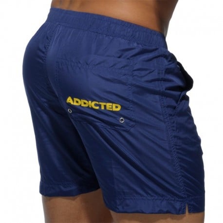 Addicted Long Basic Swim Short - Navy