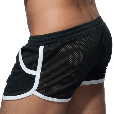 Addicted Mesh Rocky Short - Black