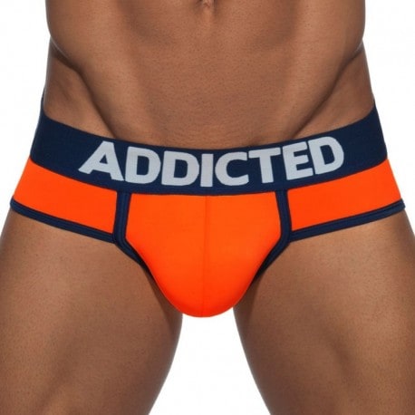 Addicted Swimderwear Push Up Briefs - Orange