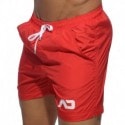 Addicted Long Basic Swim Short - Red