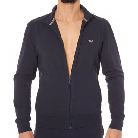 Emporio Armani Zip Basic Loungewear - Navy