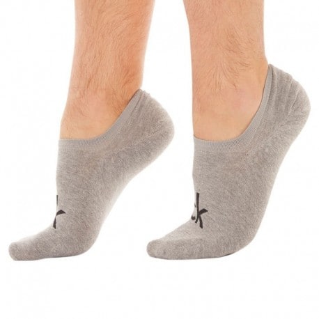 Calvin Klein 3-Pack Albert Invisible Socks - Grey - White - Black