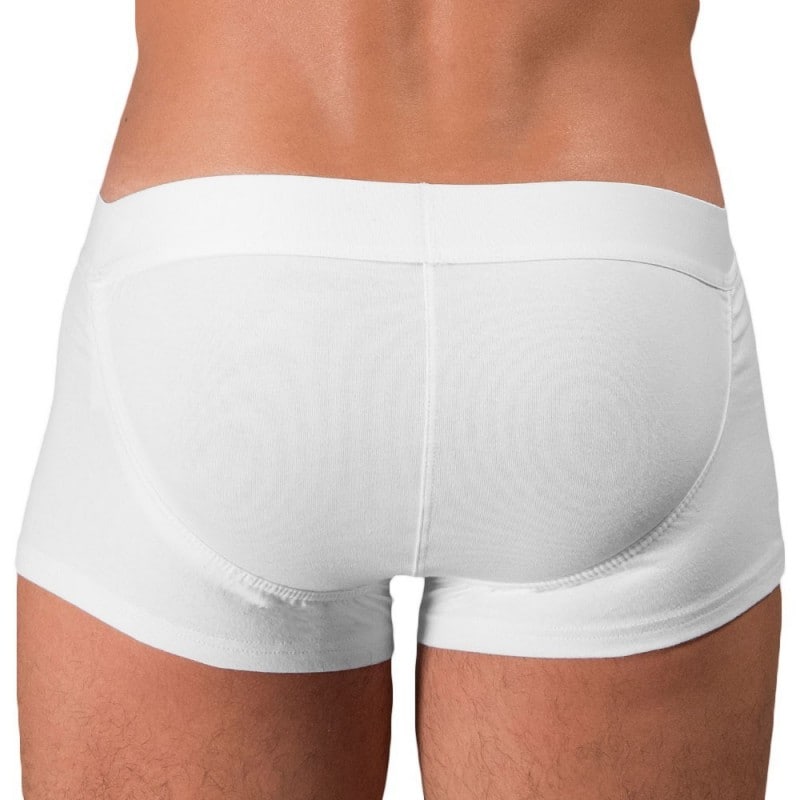 Rounderbum Basic Lift Boxer Shorts - White