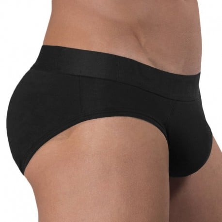 Rounderbum Padded Brief - Black