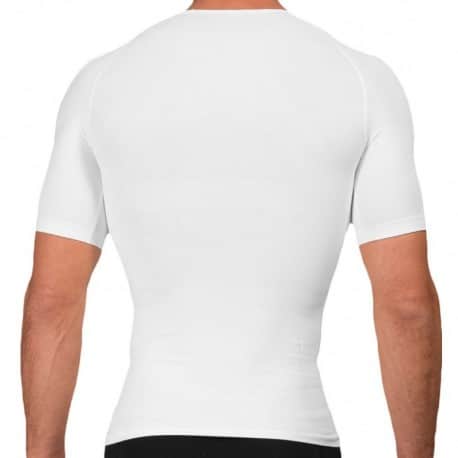 Rounderbum T-Shirt Seamless Compression Blanc