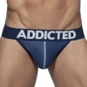 Addicted 3-Pack Mesh Bikini Push Up Briefs - White - Navy - Black