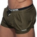 Addicted Double Waistband Swim Short - Khaki