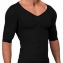 Rounderbum Padded Muscle T-Shirt - Black