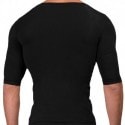 Rounderbum Padded Muscle T-Shirt - Black