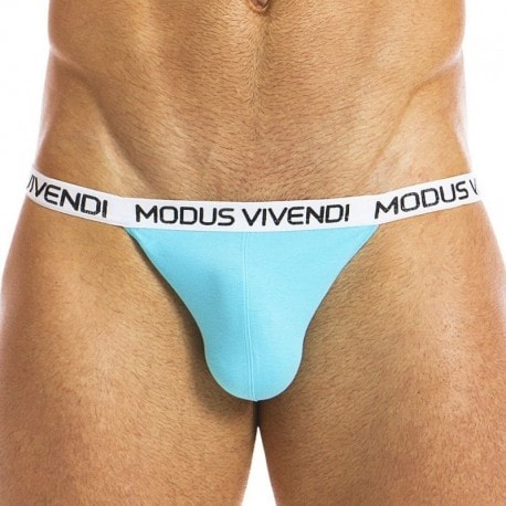 Modus Vivendi Eggs Tanga Brief - Aqua