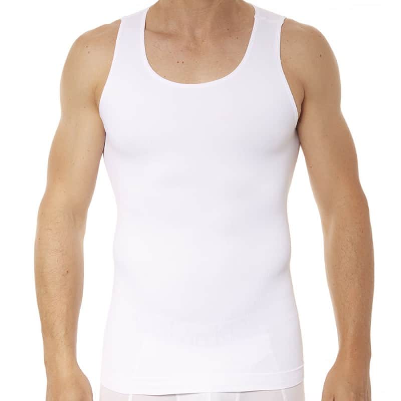 white spanx tank top