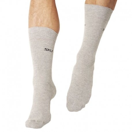 SKU Lot de 3 Paires de Chaussettes Basses Grises