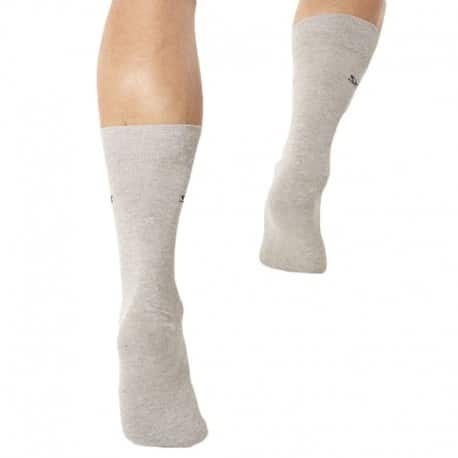 SKU 3-Pack Dress Socks - Grey