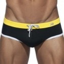 Addicted Plain Swim Brief - Black